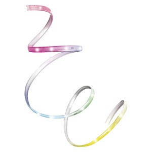 Flexibler Osram LED-Streifen Smart MAT mit Farbwechsel, ideal für indirekte Beleuchtung.