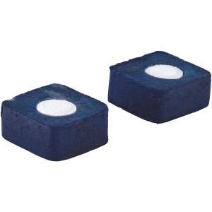 Grohe Fresh Tabs für WC-Spülkästen, 2 Stück, blau mit weißem Kern.