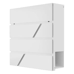 Heidemann Briefkasten DESIGNline BK1 Weiß 38 cm x 38 cm x 11 cm