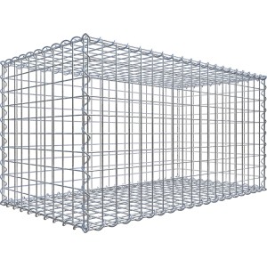 Gabiona Gabionenkorb 50 cm x 100 cm x 50 cm Maschenw 5 cm x 5 cm