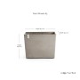 Ecopots Pflanztopf Paris Rollen Braungrau 85 cm x 40 cm x 65 cm_3