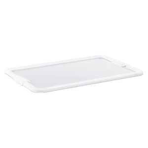 Transparenter Deckel für OBI Allzweckbox Santos M, L, XL, XXL zum Schutz vor Staub und für einfaches Stapeln.
