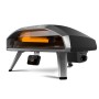 Ooni Koda 2 Pro Gas-Pizzaofen, 2. Generation, schwarzgrau. Gasgrill mit digitalem Temperatur-Hub.