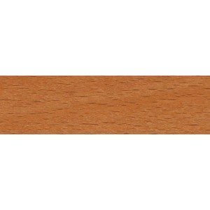 Holzstück, gebeizt mit Clou Pulverbeize Birnbaum, Detailansicht der Holzmaserung.