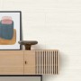 Verlegte, geweißte Parador Dekor-Paneele Rapido Hickory, 128 cm, im Wohnraum.