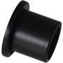 Gardinia Wandlager Chicago, schwarz-matt, für 20 mm Stangen.