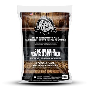 Pit Boss Competition Hartholz Pellets, braun, für Grill & Smoker. 9kg Sack.