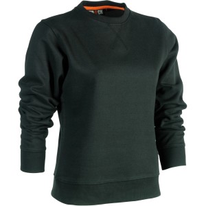 Schwarzer Herock Sweater Hemera für Damen, Größe L, ideal als Arbeitskleidung.