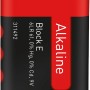 9V-Block Alkaline Batterie E für Geräte mit konstantem Strombedarf.