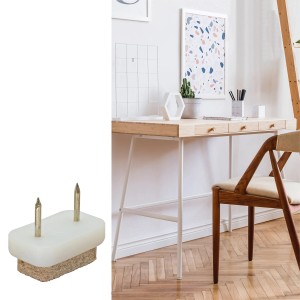 Wagner Filzgleiter-Set EH0830 Weiß 30 mm x 18 mm x 25 mm 4-tlg.