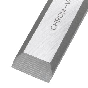 Detailaufnahme: LUX Stechbeitel 20 mm, Chrom-Vanadium Stahl, für präzise Holzarbeiten.