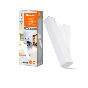 Ledvance Orbis Cross Sun@Home Smart+ Wandlampe, 30 cm, weiße LED Deckenleuchte mit Smart Home Funktion.