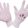 Happy Trend Gartenhandschuhe XL mit Blumenmotiv für Gartenarbeit.