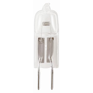 Osram Niedervolt-Halogenlampe G4, 10W, warmweiß, 2er Set. Kompakte Bauform mit klarem Glas.