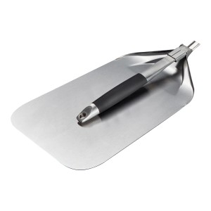 Enders Pizzaschieber Premium aus Edelstahl, Grillutensil mit Soft-Touch Griff.