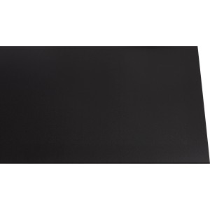 Schwarze Guttagliss Hobbycolor Kunststoffplatte, 50x25cm, ideal für Bastelarbeiten.