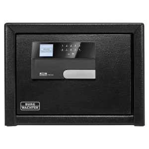 Burg-Wächter Profi-Safe PRS 510 E: Schwarzer Tresor mit elektronischem Schloss und Feuerschutz.
