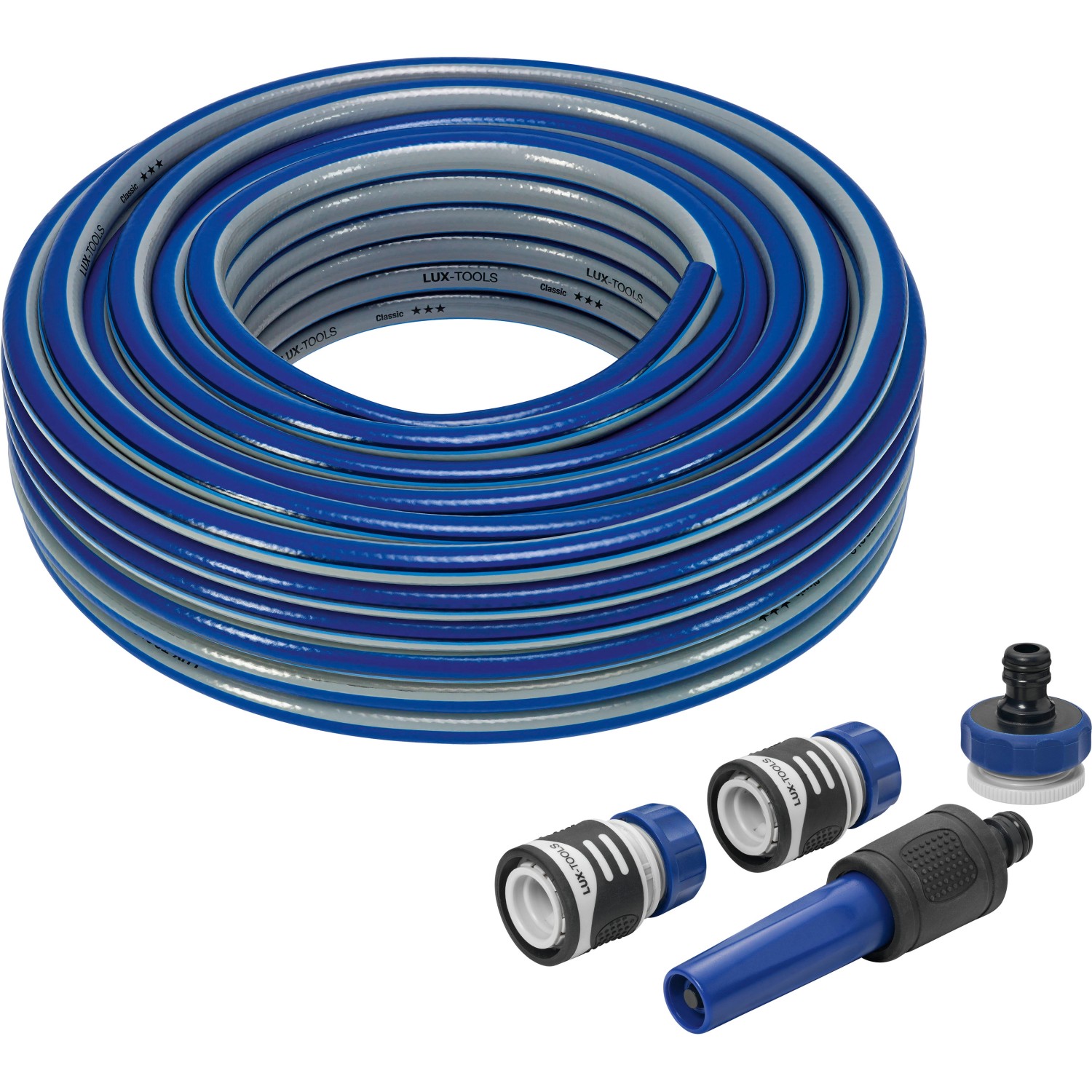 LUX 5teiliges GartenschlauchSet Classic 13 mm (1/2") 20 m kaufen bei OBI