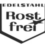 Symbol für "Edelstahl Rostfrei" auf Gardena Gartenschere, hohe Qualität.