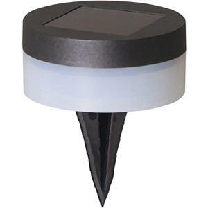 Luxform Solar-Bodenspot Avignon, 5lm, mit Erdspieß, für Gartenwege und Terrasse.