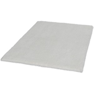 Schöner Wohnen Badmatte Bahamas, 40x60 cm, Uni Creme, flauschiger Badteppich.