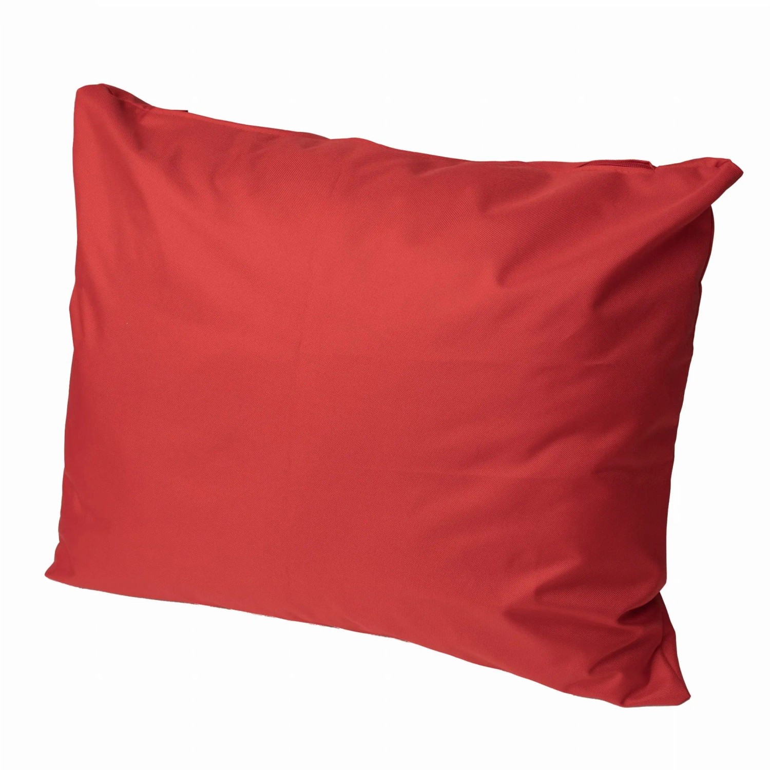 Rotes Gartenkissen 130x60x50 cm für Polyrattan-Möbel, Teil eines 1-tlg Sets.