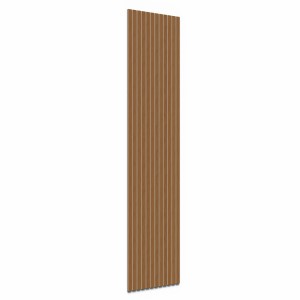 Akustikpaneel in Walnussoptik, brandhemmend, 60x240 cm, für Wand- und Deckenverkleidung.