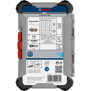 Bosch Pro Impact 35-teiliges Schrauberbit- und Metallbohrer-Set im Koffer.