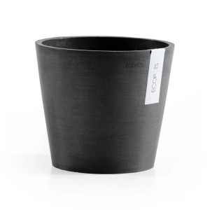 Ecopots Pflanztopf Amsterdam Dunkelgrau 20 cm