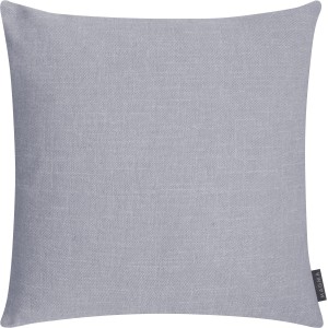Quadratische, graue Kissenhülle Riva von Magma, 50x50 cm, aus Baumwolle und Polyester.