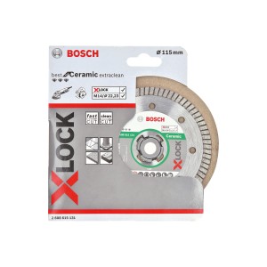 Bosch Diamanttrennscheibe X-Lock für Keramik Ø 115 mm x 22,23 mm