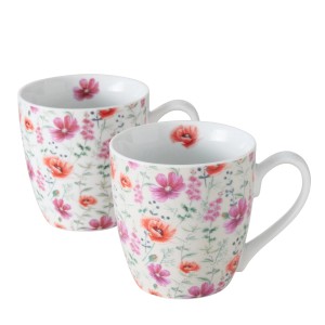 Boltze Jumbobecher Melina 2-fach sortiert Ø 14 cm x 10 cm