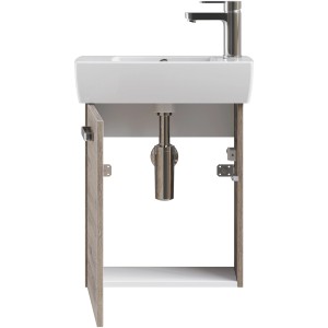 Pelipal Waschbeckenunterschrank Quickset 313, Sanremo Eiche, 45 cm breit.