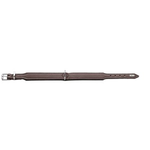 Braunes Hunter Halsband Basic, Größe S-M, 50 cm, für Hunde.