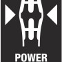 Symbol für die Kraftzone des Wera TX-Schraubendrehers für Elektronik und Feinmechanik.