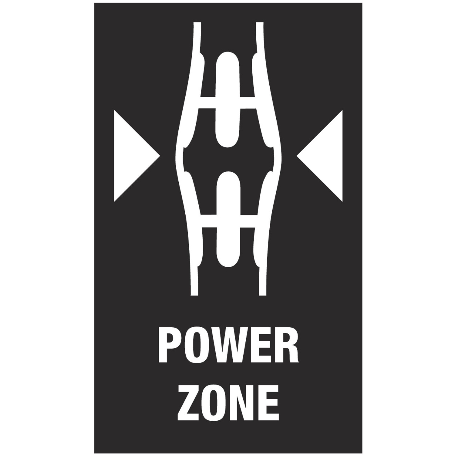 Symbol für die Kraftzone des Wera TX-Schraubendrehers für Elektronik und Feinmechanik.