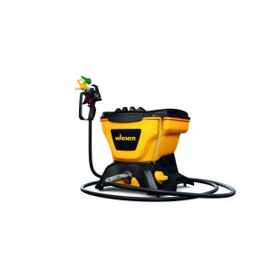 Wagner Airless Farbsprühsystem Control 150 M, gelb/schwarz, mit Schlauch und Sprühpistole.