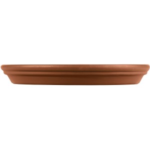 Deroma Untersetzer, rund, Ø 25 cm, Terrakotta, für Pflanzgefäße im Innen- und Außenbereich.
