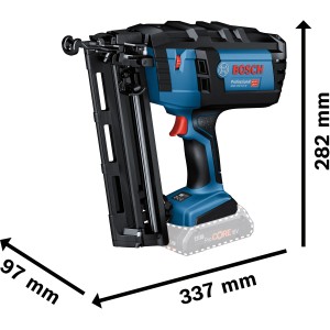 Bosch Professional Akku-Holznagler GNH 18V-64 mit Akku und Ladegerät in L-Boxx.