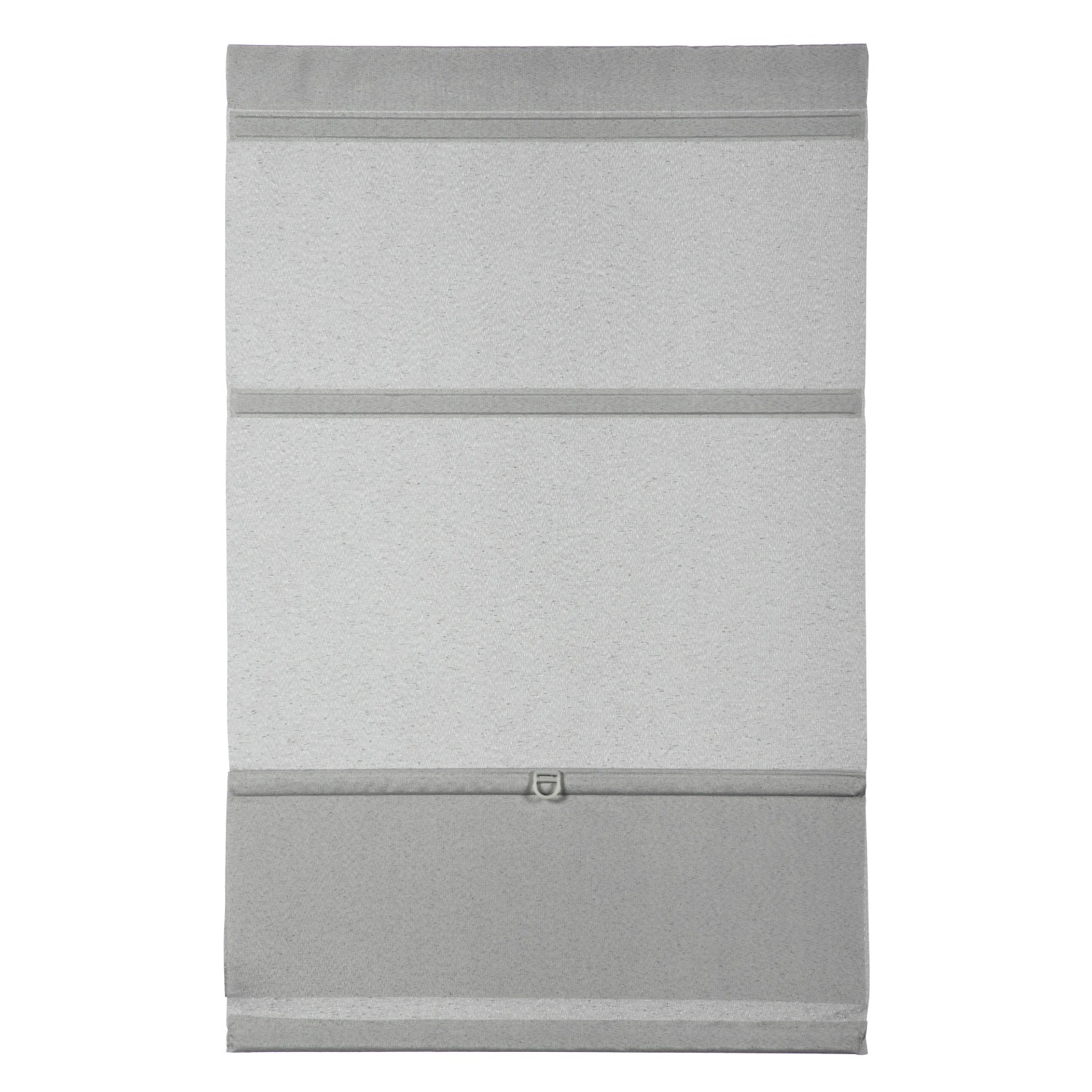 Graues Gardinia Easyfix Raffrollo, magnetisch und stufenlos verstellbar, 50x140 cm.