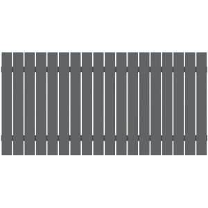 Gartenzaun Element Squadra Anthrazit 180 cm x 90 cm