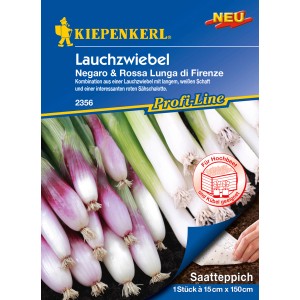 Kiepenkerl Lauchzwiebel Saatteppich Negaro & Rossa Lunga di Firenze