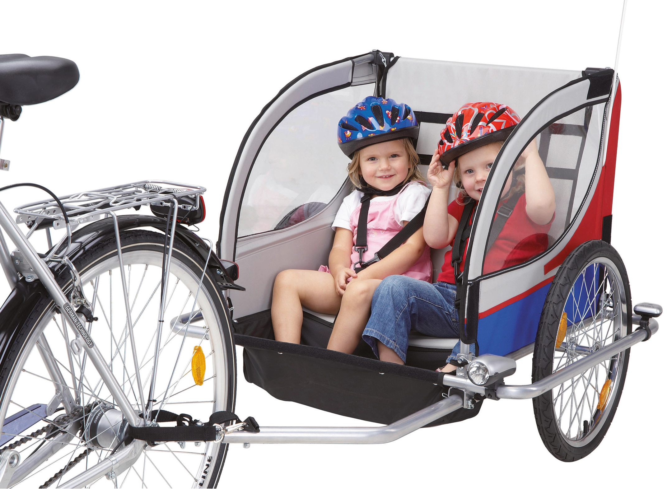 Kinder-Transport-Fahrradanhänger 20 für 1 oder 2 Kinder kaufen bei OBI