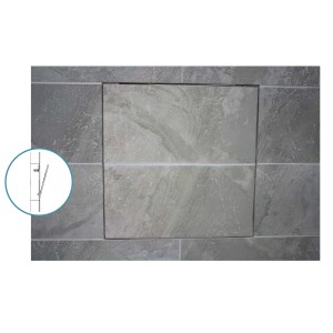 Ottofond Revisionsklappe Grau