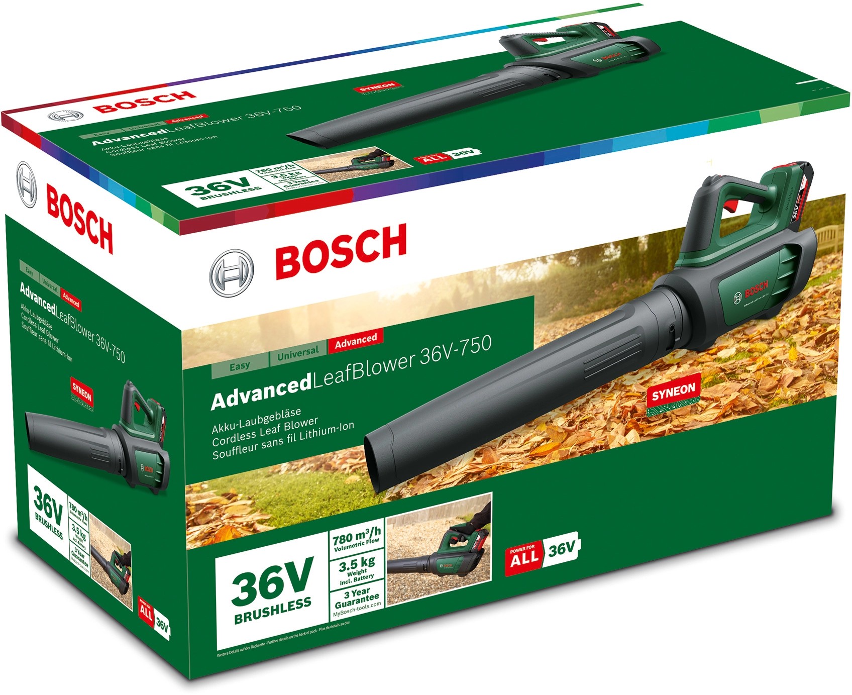 Bosch AkkuLaubbläser AdvancedLeafblower 36V750 kaufen bei OBI