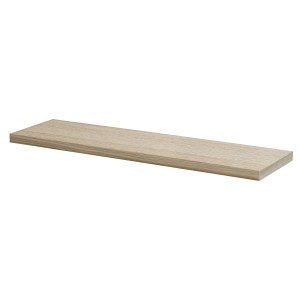 Dolle Holzregal Lite Nature, Eiche furniert, 60x15x2cm. Regal für Wandmontage oder Möbelbau.