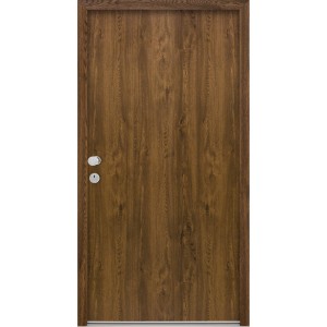 Splendoor Wohnungseingangstür BARI ACOUSTIC RC2 Links Nussbaum, Schallschutztür