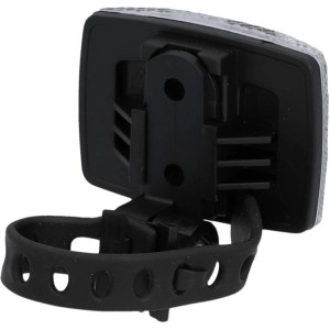 Fischer Fahrrad-Frontreflektor zur Vorbaubefestigung, aus Kunststoff.