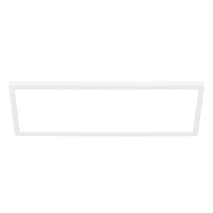 Briloner LED-Bad-Deckenleuchte Kada Neutralweiß 58 cm x 20 cm x 2,8 cm Weiß