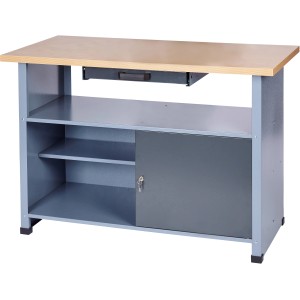 Werkbank 1 Tür 1 Schublade 1200 mm breit